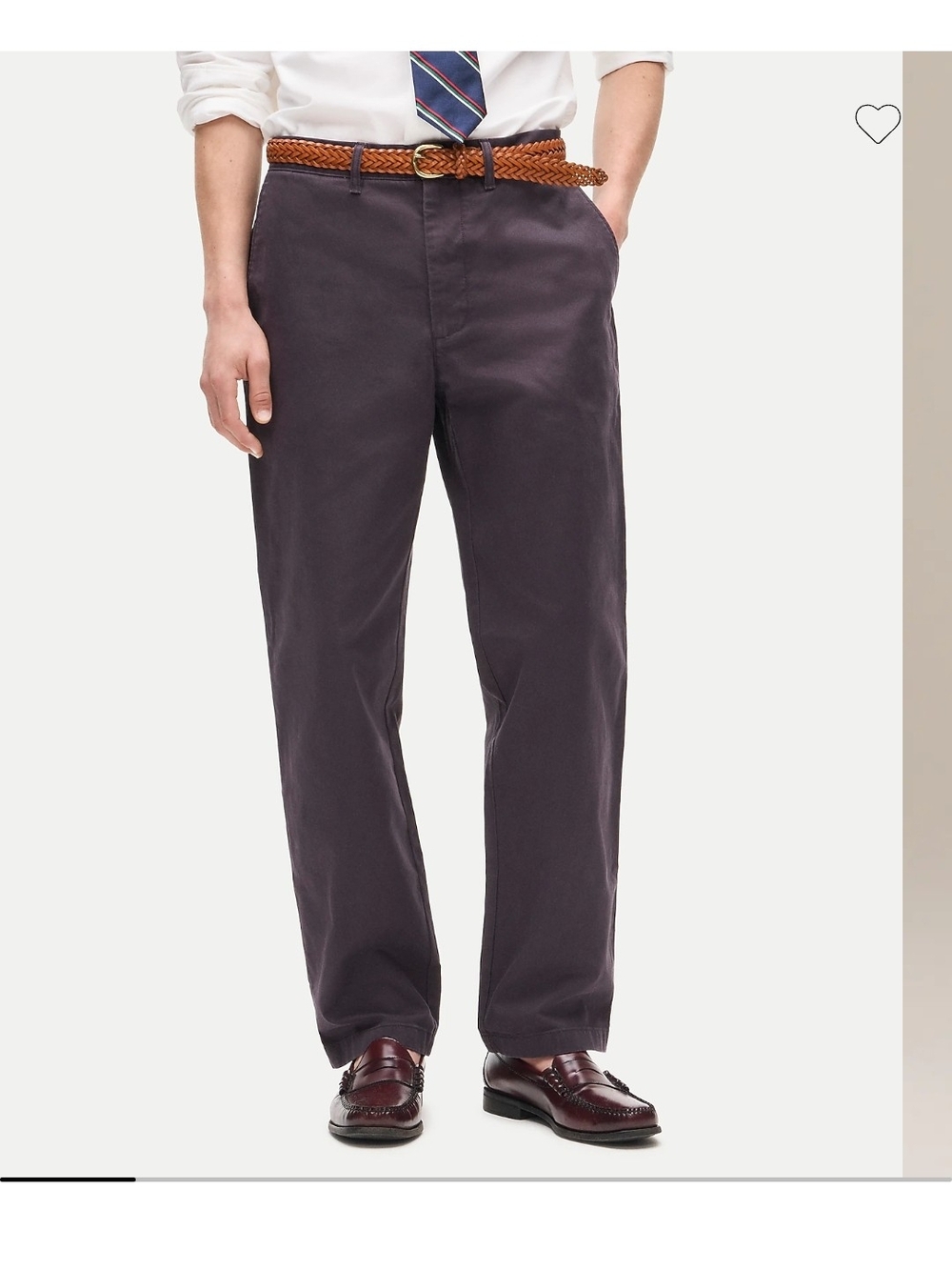 J. Crew Classic  Men's Straight-Fit Chinos in Charcoal Size 32/30 NEW